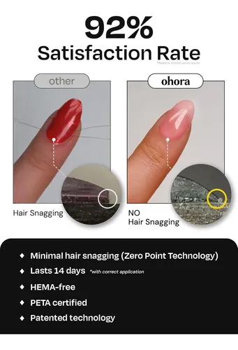 Tiras De Gel Semipermanente Rosa Natural Con Kit Completo
