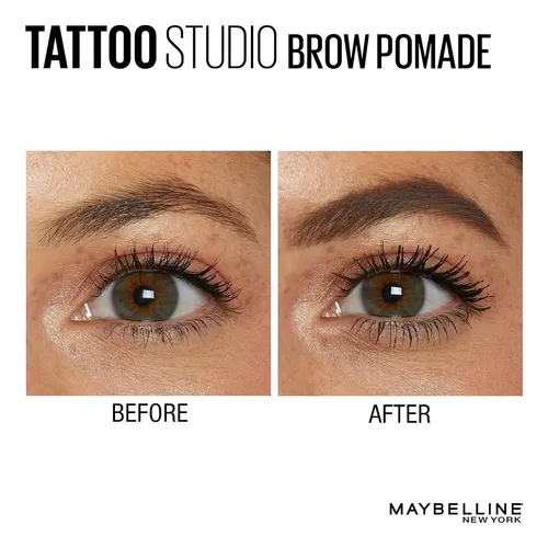 Pomada De Cejas Maybelline Tattoostudio Duradera 378 Ceniza