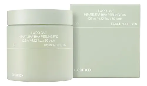 Celimax Pad Exfoliante Ji Woo Gae Heartleaf Bha X60u