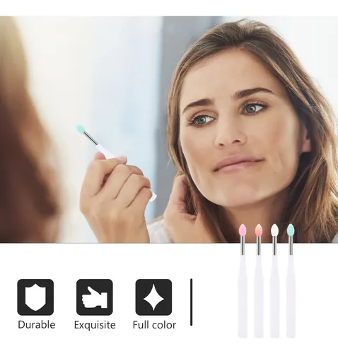Makeup Silicone Lip Brush For Beauty Supplies With 4pcs Set