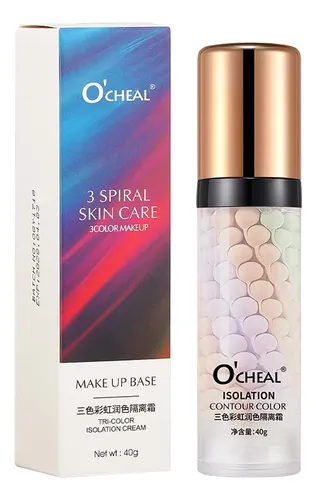 Prebase De Maquillaje Triple Color Ocheal