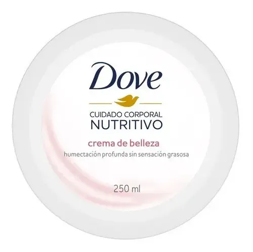 Crema De Belleza Dove Piel Normal Rosa 250 Ml
