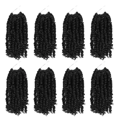 Cabello Bohobabe De Ganchillo Passion Twists, 8 Paquetes De