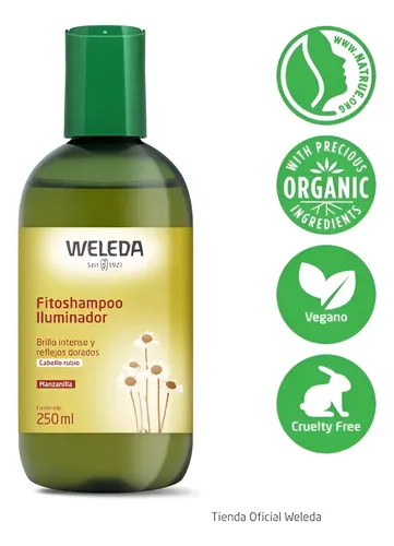 Fitoshampoo Manzanilla Iluminador Weleda 250ml
