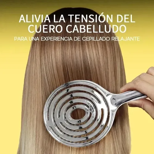 Cepillo De Cerdas Para Volumen Y Alisado Del Cabello
