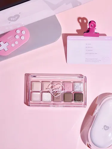 Paleta de Sombras Lily by Red Cupid Club Mood Keyboard, 10 Tonos Brillos y Mates