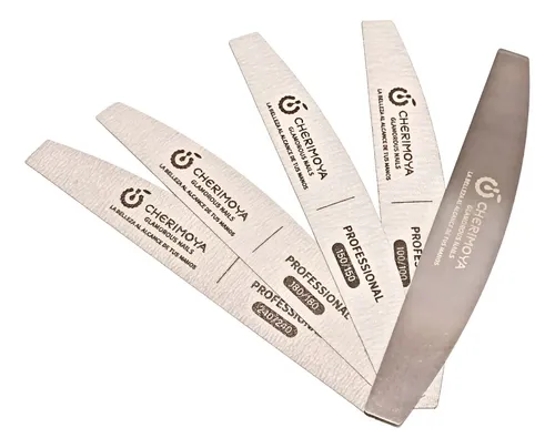 Set Lima Metálica +12 Limas Autoadhesivas Repuesto Cherimoya