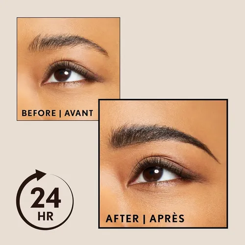 Lapiz Para Cejas Resistente Al Agua Covergirl 24hr, Doble