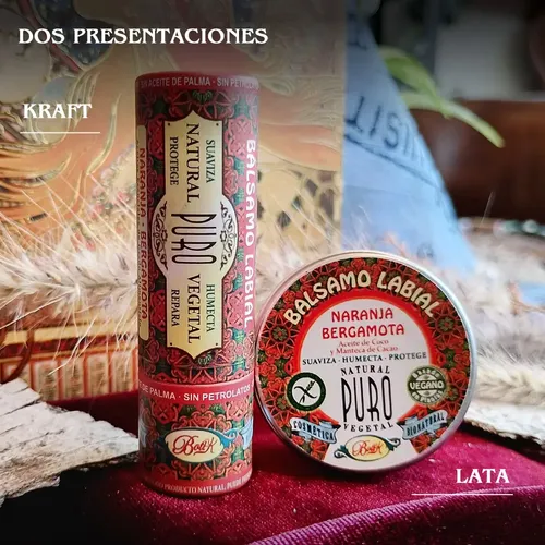 Bálsamo Labial Boti-k Naranja Bergamota