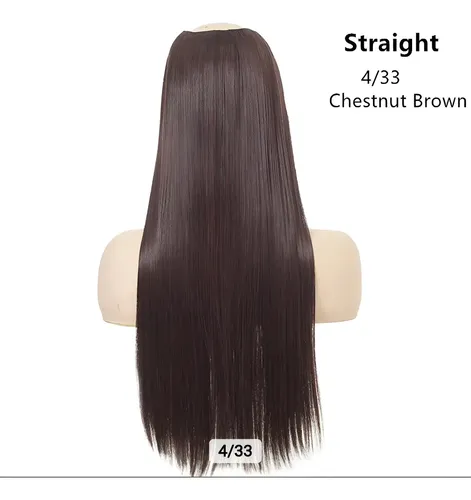 Extensiones Mega Volumen Para Cabello Corto Taurina Color 4/33