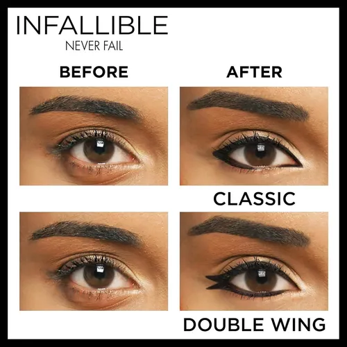 Lápiz De Ojos Mecánico L’oreal Infallible Negro 0.227 G