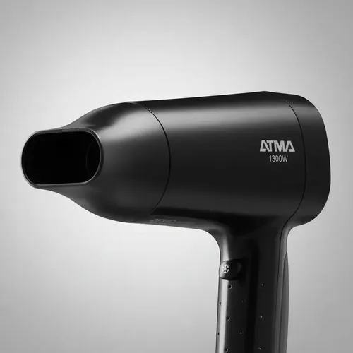 Secador De Pelo Style Atma Sp8925p 1300w. 2 Velocidades Color Negro