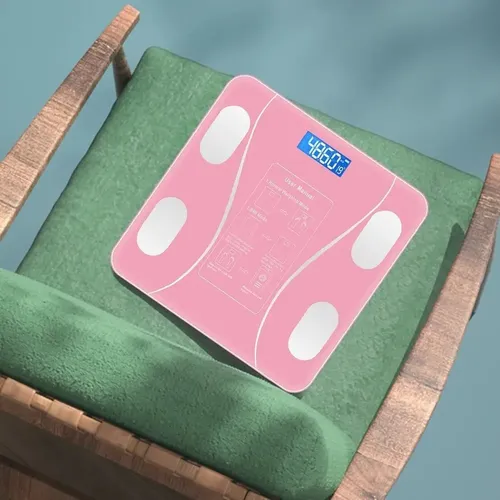 Balanza Digital de Baño Personas hasta 180 kg color Cromada