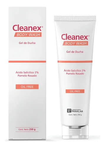 Cleanex Gel De Ducha X250gr Fragancia Pomelo Rosado