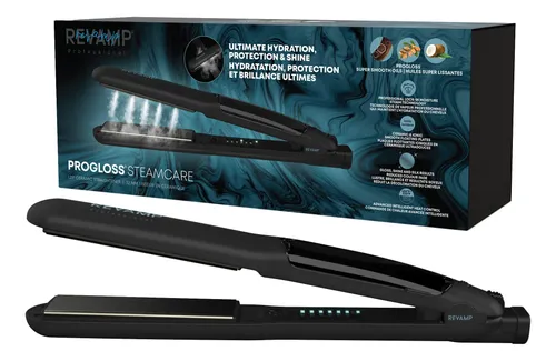Plancha De Pelo Homedics Revamp Progloss 1  Con Vapor