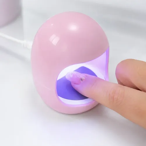 Cabina Uv Led Mini 6w Dedo Individual Manicuria Soft Gel