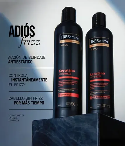 Acondicionador Tresemme Keratina Antifrizz X 250 Ml