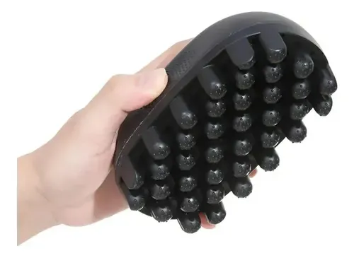 Pincel De Peinado Curl Sponge Hair Twist Sponge, Negro