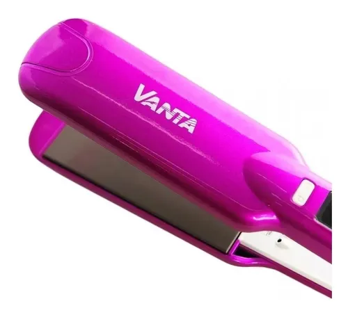 Planchita De Pelo Alisadora Vanta Titanium Violeta 220v 9c