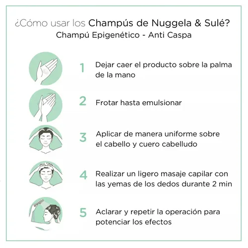 Shampoo Epigenético Nuggela & Sulé Especialista Anti Caspa 250ml