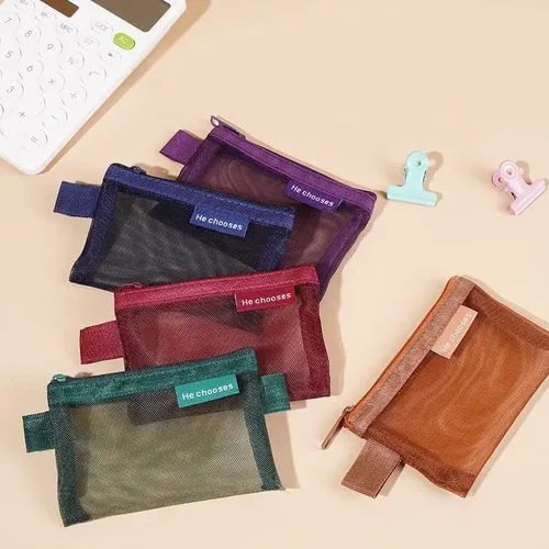 Bolso Cosmético Del Maquillaje Del Bolso De La Gris/2pzs ..