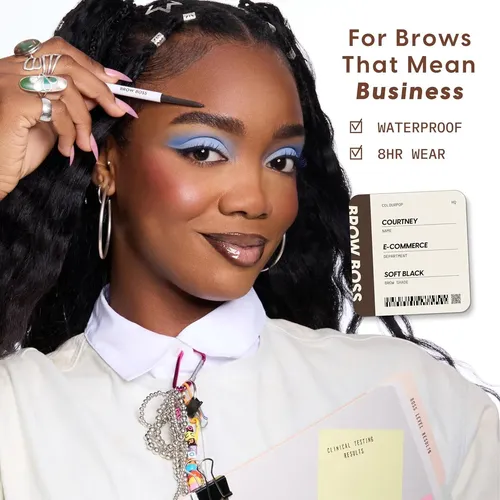 Lápiz De Cejas A Prueba De Agua Colourpop Brow Boss Rubio