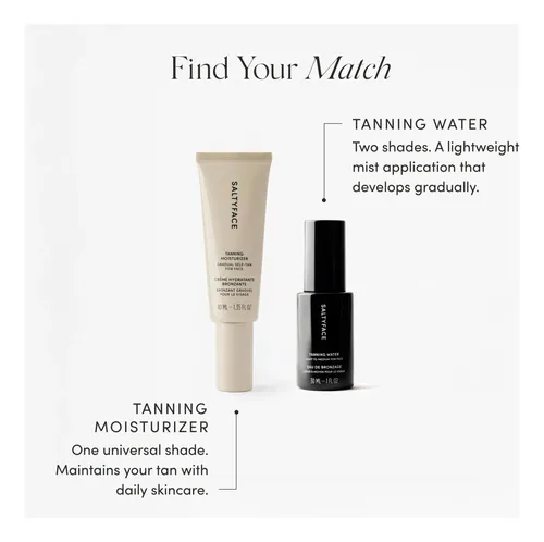 Crema Hidratante Bronceadora Saltyface Autobronceadora Facia