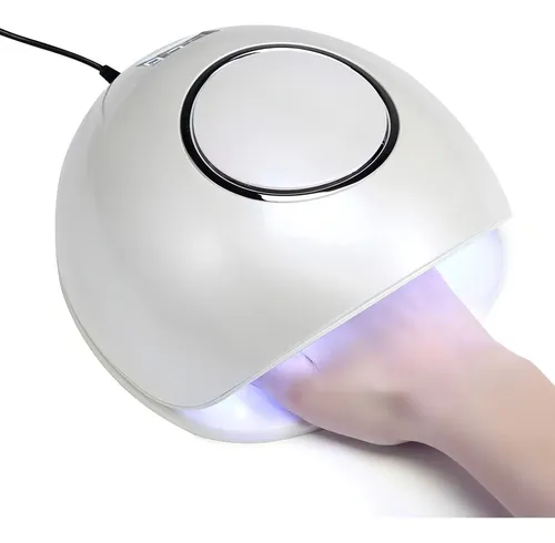 Cabina Secado Profesional Uñas UV LED Time To Glam F4 Blanco Perlado