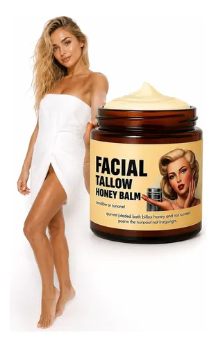 Crema Hidratante Facial Tallow Balsamo Natural X1 Premium