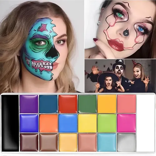 Gya Kit De Maquillaje Pintura Pintacaritas Body Paint Gya