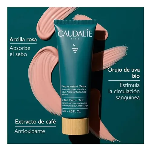 Mascarilla Desintoxicante Instantánea Caudalie, Máscara De A