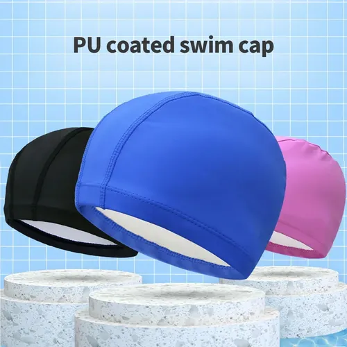 C Juego 3 Gorros Pu Baño Impermeables Unisex Cy