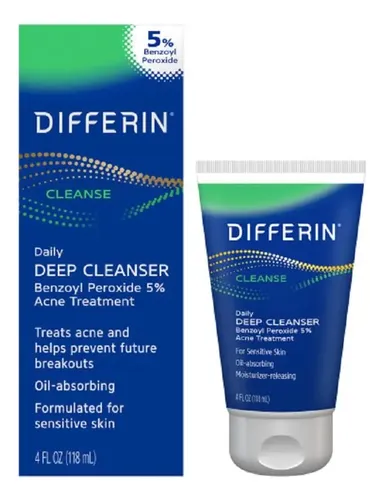 +jabón Facial Differin Acne Con Peróxido De Benzoilo Al 5%,  Acneica