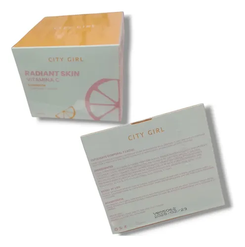 Exfoliante Corporal Y Facial Radiant Skin Vitamina C 250ml