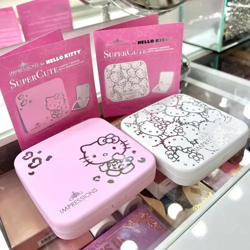 Espejo Compacto Impressions Vanity Hello Kitty Supercute