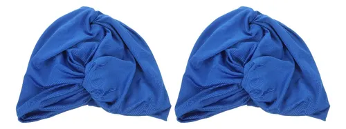 Gorro De Baño Delicado Para Mujer, 2 Piezas, Gorro Color Cre