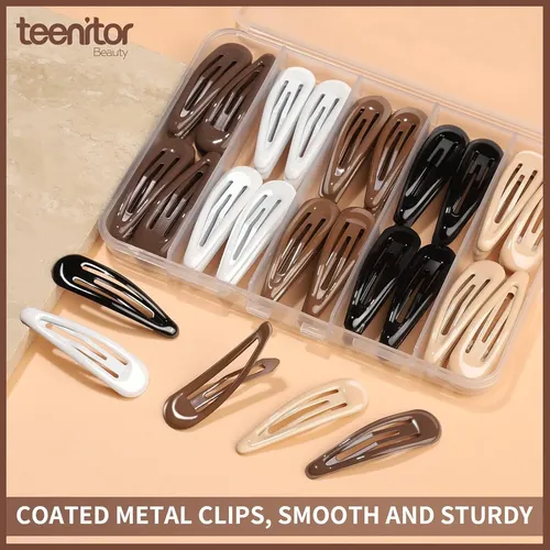 Pinzas Para El Pelo Con Forma De Gota De Agua, 50 Unidades,