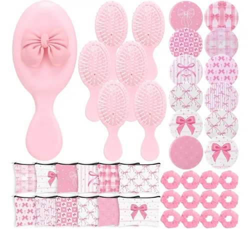 Set De Accesorios Para El Cabello Xeqwzvfr 12 Uds Con Lazo R