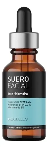 Suero Facial Serum Nano Hialuronico Antiage 30ml Biobellus F
