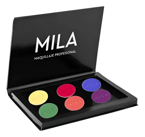 Paleta Full Color Promo -arco Iris Hd Mila