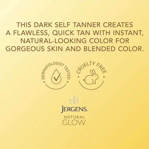 Autobronceador Solar Instantáneo Jergens Natural Glow, 6 Onz