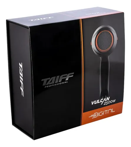 Secador de Pelo Profesional Taiff Vulcan Digital 2500W con Iones