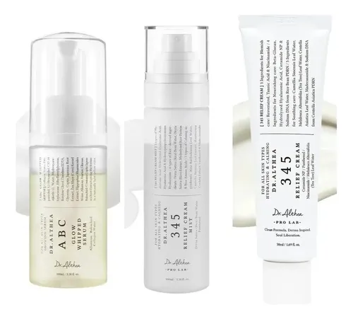 Set De Cuidado De La Piel Abc Glow & Relief De 3 Piezas De D