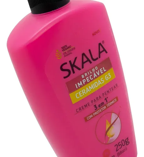 Skala Ceramidas G3 Crema De Peinar Protector Termico Vegano