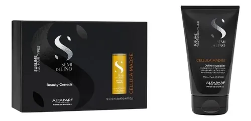 Kit Tratamiento Alfaparf Celula Madre Semi Di Lino