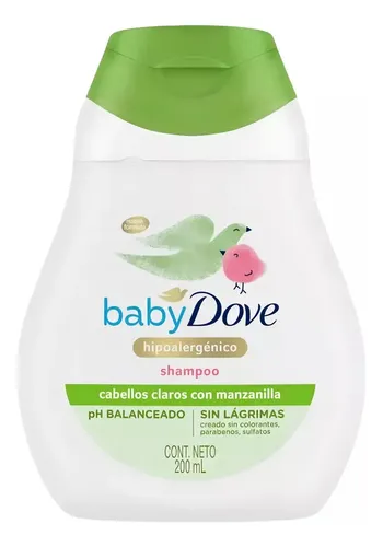 Shampoo Dove Humectación Enriquecida Cabello Claro 200ml