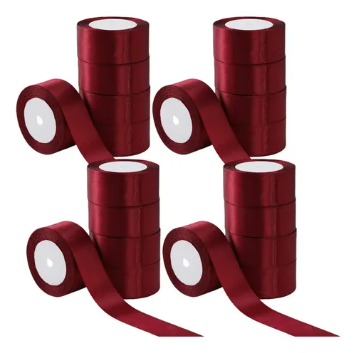 20 Rollos De Liston Decorativa De 4 Cm De Ancho, Largo 45 Op
