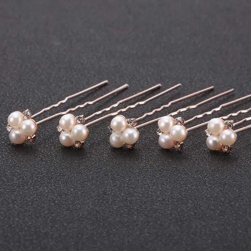 18 Pcs Pearl Hair Pins Accesorios Para El Cabello…