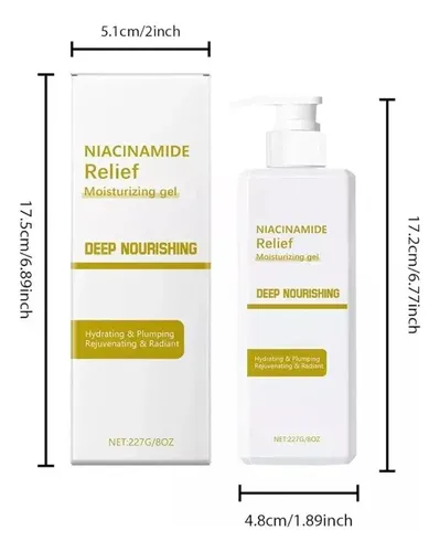 /prebase En Gel Hidratante Facial Sin Enjuague, Ácido
