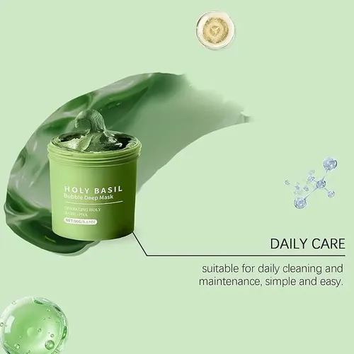 Mascarilla De Arcilla En La Cara Holy Basil, 90g Limpieza